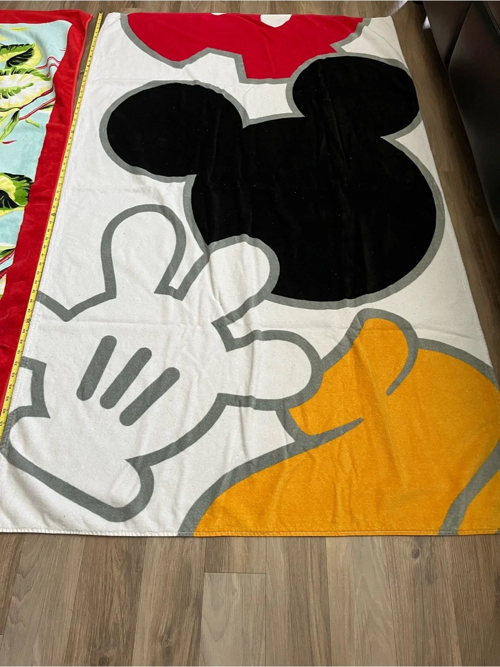Disney beach towels (Mickey and Minnie)